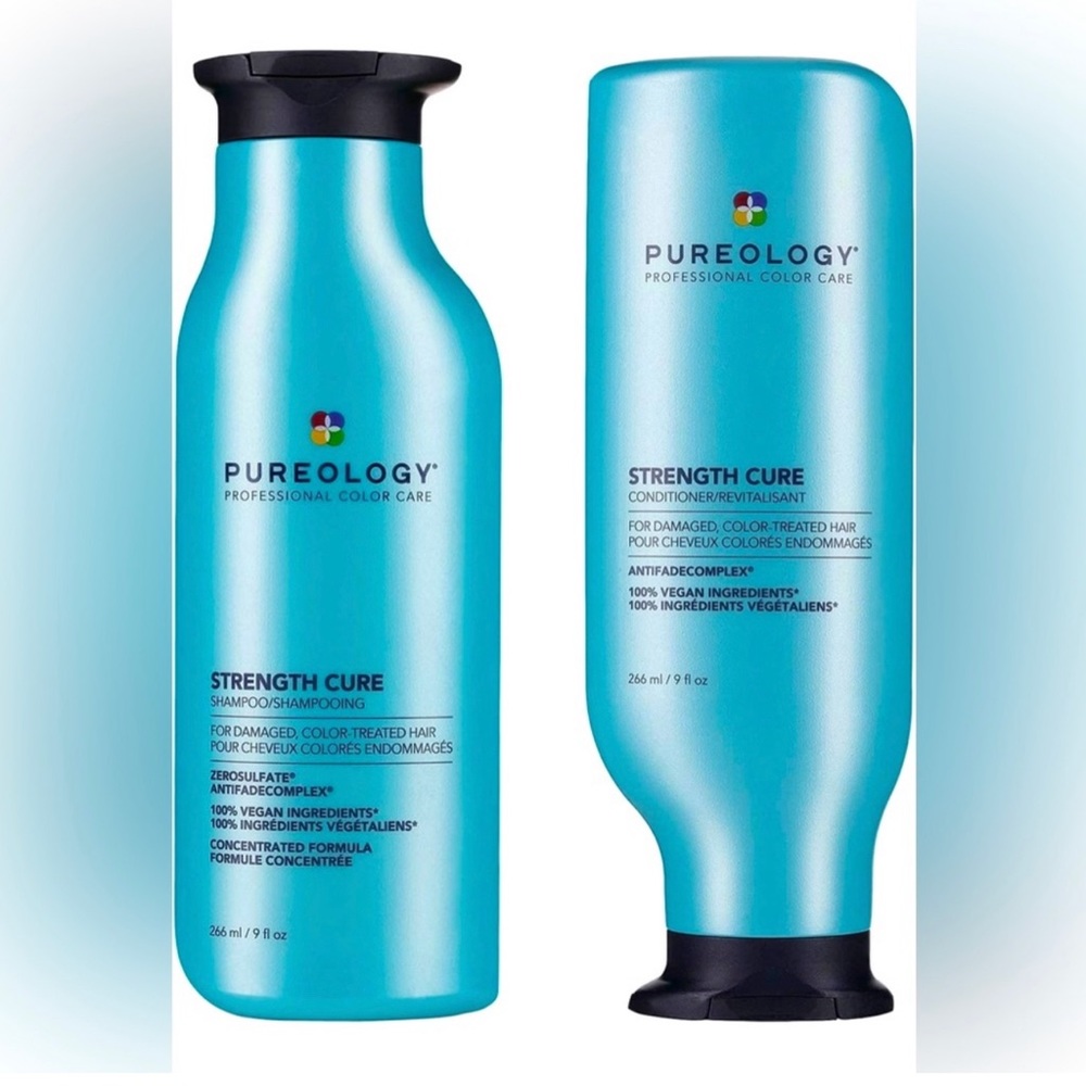 Pureology Strength Cure
Damaged Hair
Shampoo and Conditioner set